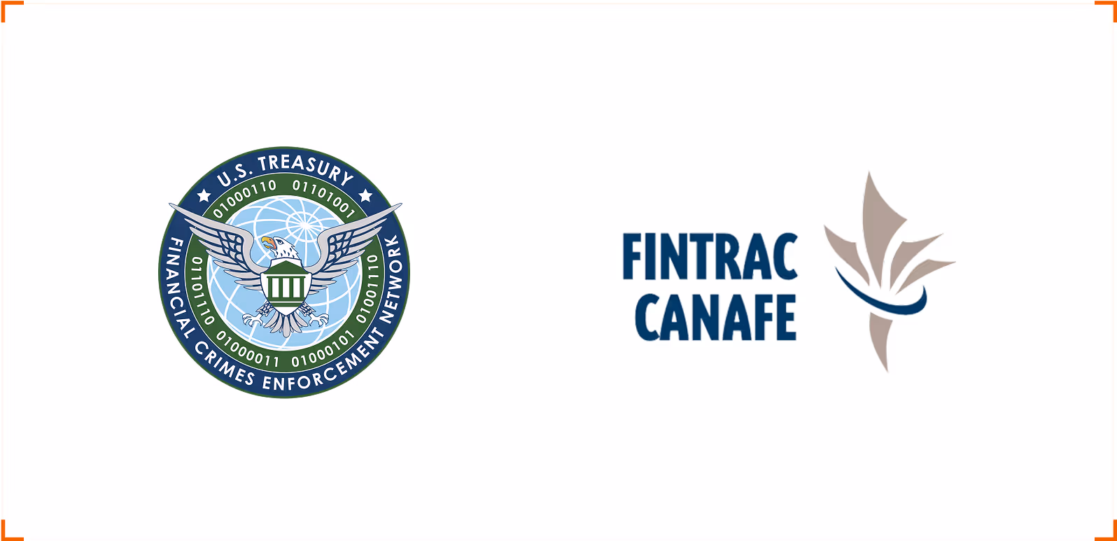 Recognized by FinCEN (U.S. Treasury Financial Crimes Enforcement Network) and FINTRAC